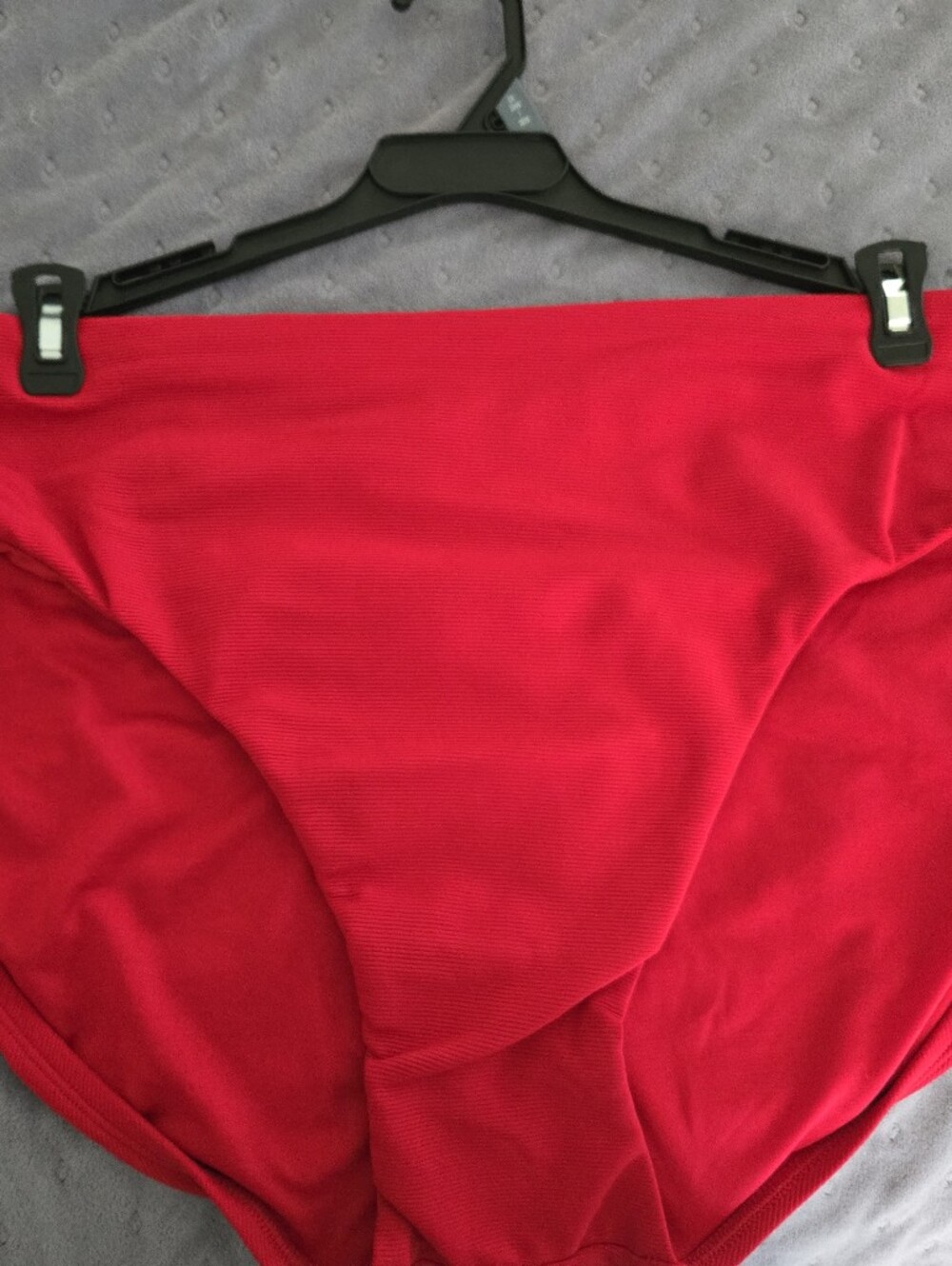 Bright Red Womens Bikini Bottoms - Classic Fit